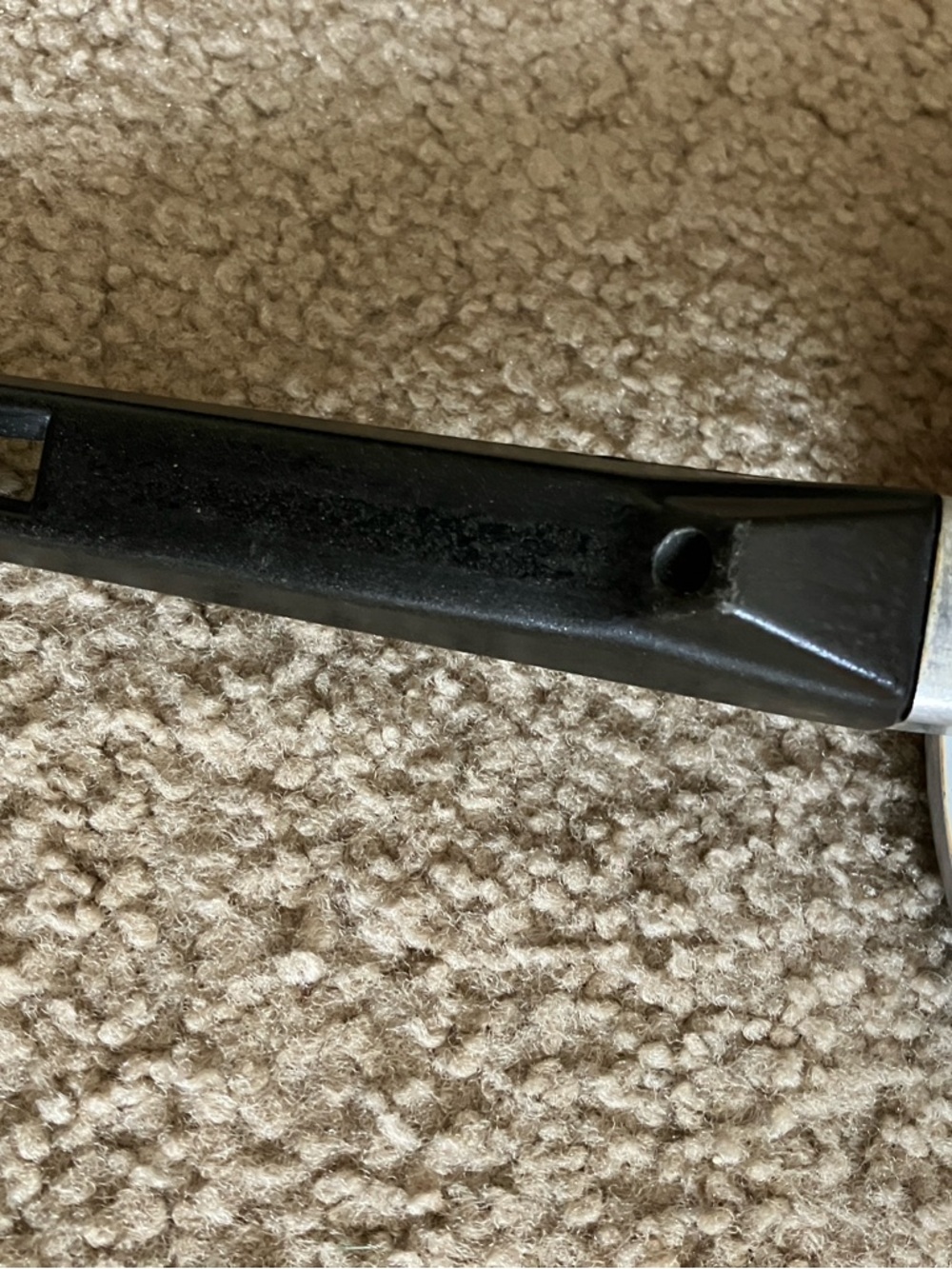 Vintage Floral Enamel Saucepan with Orange Lid - Picture 6 of 10